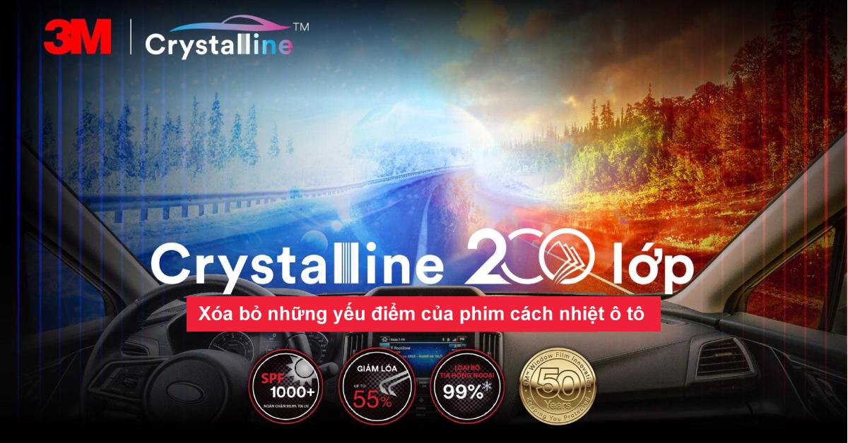 3M Crystalline – Công nghệ phim cách nhiệt quang học dẫn đầu